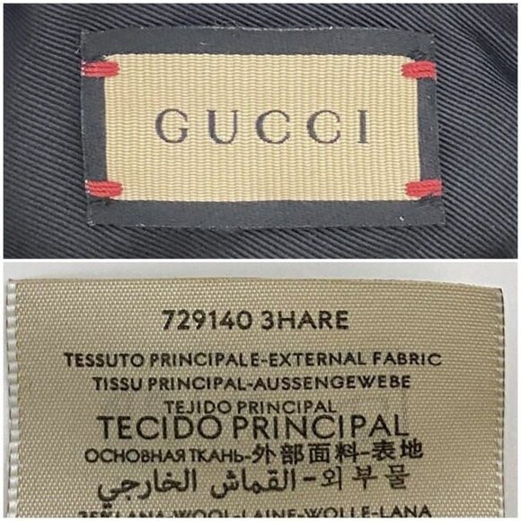 Gucci Beret Green Red Black GG Marmont main image 8